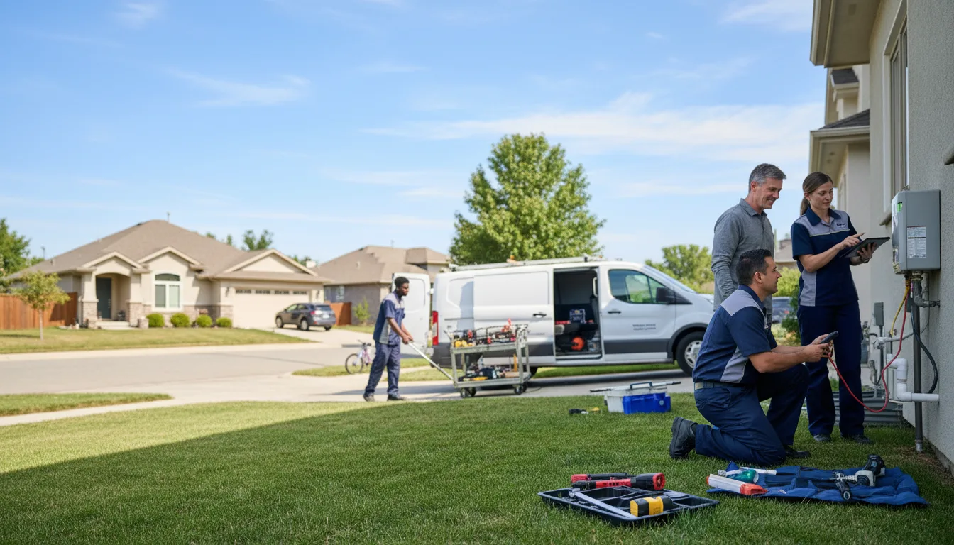 Tankless water heater service in Eufaula, OK